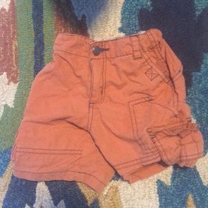 Pumpkin Patch shorts. 3-6 months.